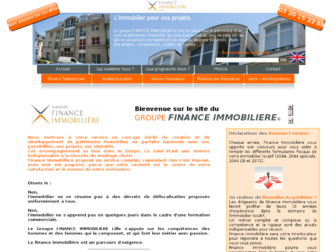 finance-immobiliere.fr website preview