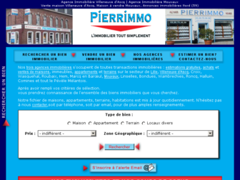 pierrimmo.com website preview