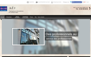 immobilier-commercial-3x3.fr website preview