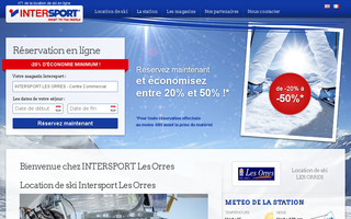 intersport-lesorres.com website preview