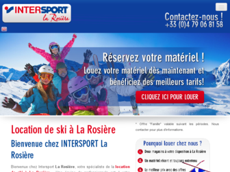 intersport-larosiere.com website preview