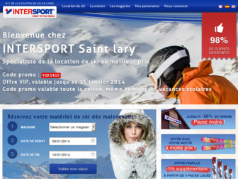saintlary-intersport.com website preview