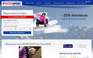 intersport-lesorres1800.com website preview
