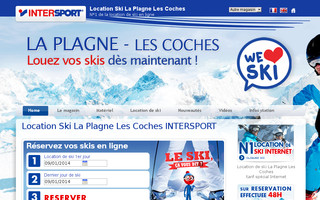 lescoches.laplagne-intersport.com website preview