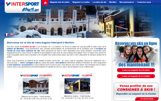 intersport-morillon.com website preview