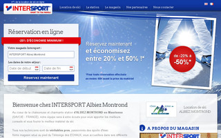 intersport-albiez.com website preview