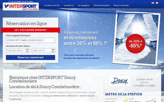 intersport-doucycombelouviere.com website preview