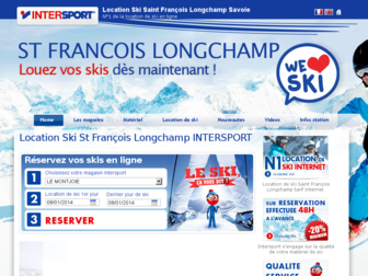 intersport-saintfrancoislongchamp.com website preview