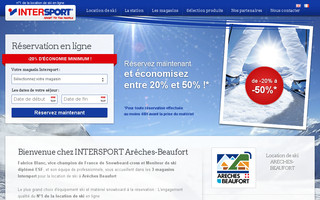 intersport-areches.com website preview