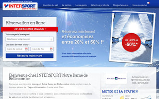 intersport-notredamedebellecombe.com website preview