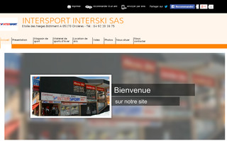 intersport-ricou-ski.com website preview