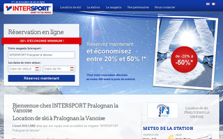 intersport-pralognan.com website preview