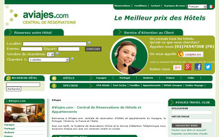 aviajes.com website preview
