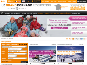legrandbornand-reservation.com website preview