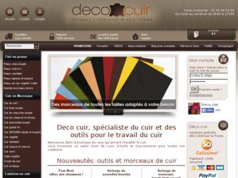 decocuir.com website preview