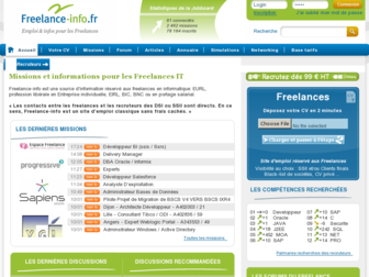 freelance-info.fr website preview