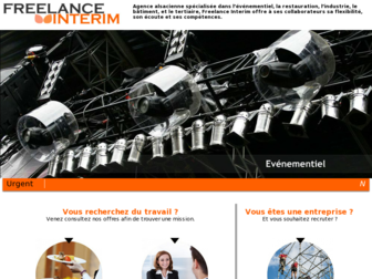 freelance-interim.fr website preview