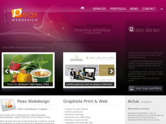 peax-webdesign.com website preview
