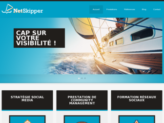 netskipper.fr website preview