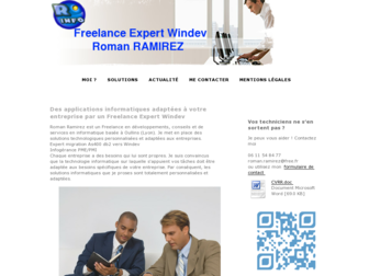 roman-info.fr website preview