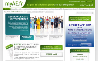 myae.fr website preview