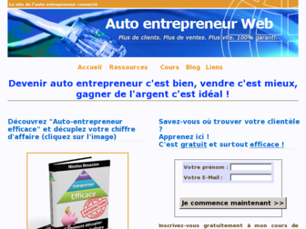 auto-entrepreneur-web.fr website preview