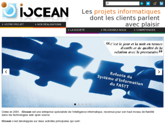 iocean.fr website preview