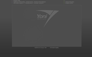 yoni.fr website preview