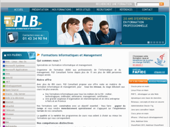 plb.fr website preview