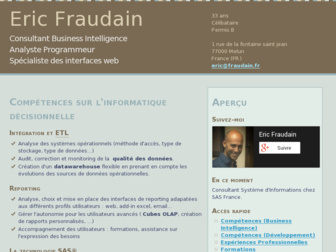 eric.fraudain.fr website preview