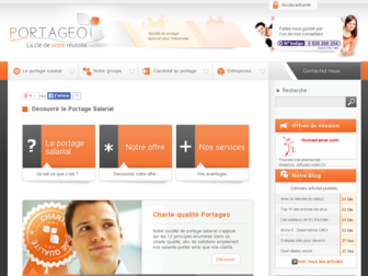 portageo.fr website preview