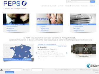 peps-syndicat.fr website preview