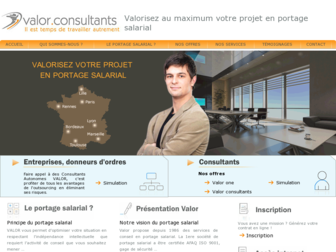 valor.fr website preview