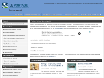 leportage.fr website preview
