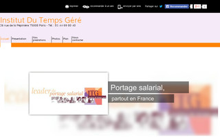 itg-portage-salarial.fr website preview