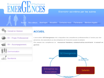 ge-emergences.com website preview