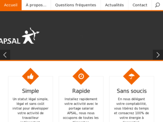 apsal.fr website preview