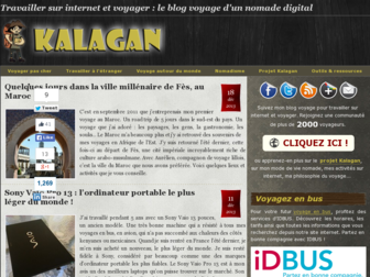 kalagan.fr website preview