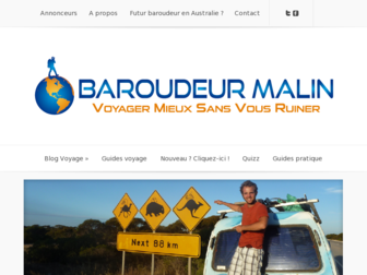 baroudeurmalin.com website preview