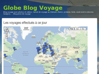 voyage.globeblog.com website preview