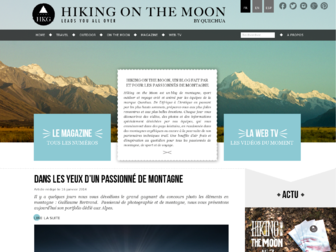 hikingonthemoon.com website preview