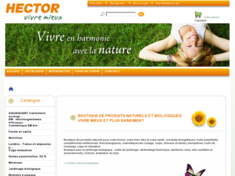 hector-produits-naturels.com website preview