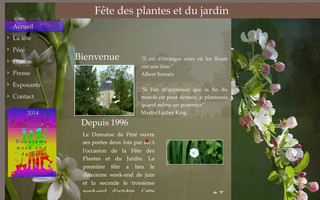fetedesplantespere.fr website preview