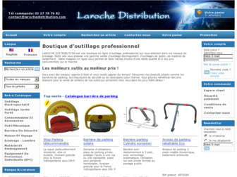 larochedistribution.com website preview