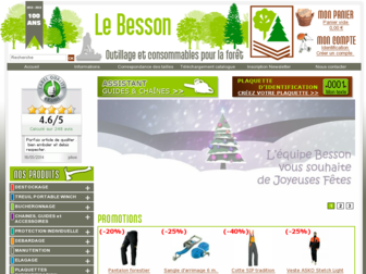 le-besson.com website preview