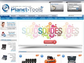 planet-tools.fr website preview