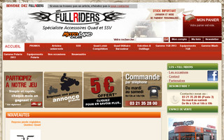 fullriders.com website preview