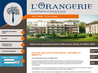orangerie-urbaxim.fr website preview