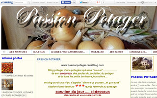passionpotager.canalblog.com website preview