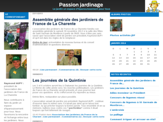 passion-jardinage.blogs.charentelibre.fr website preview